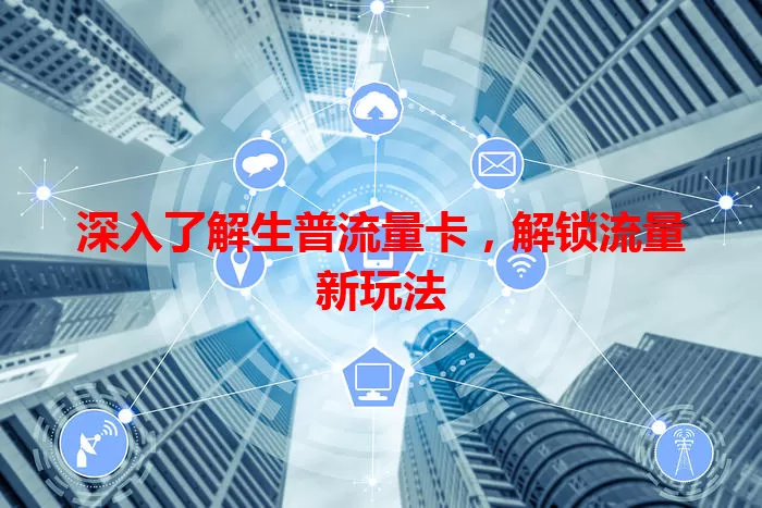 深入了解生普流量卡，解锁流量新玩法