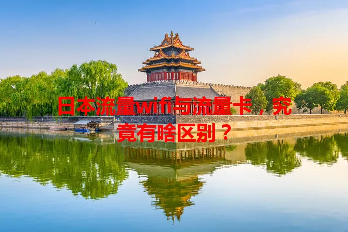 日本流量wifi与流量卡，究竟有啥区别？
