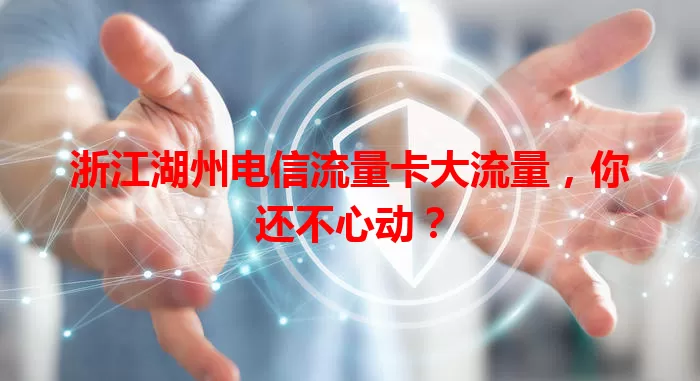 浙江湖州电信流量卡大流量，你还不心动？