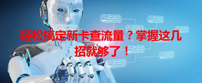 轻松搞定新卡查流量？掌握这几招就够了！
