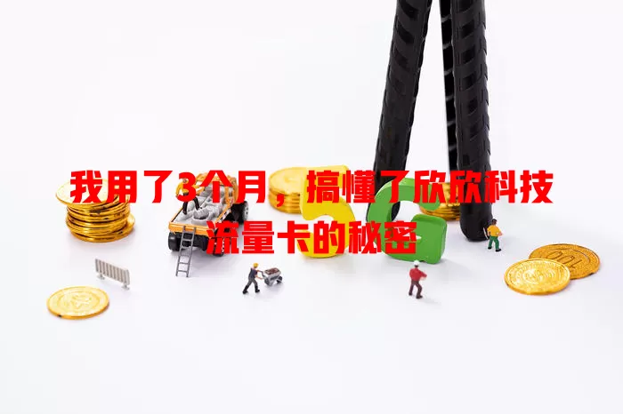 我用了3个月，搞懂了欣欣科技流量卡的秘密