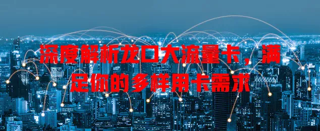 深度解析龙口大流量卡，满足你的多样用卡需求