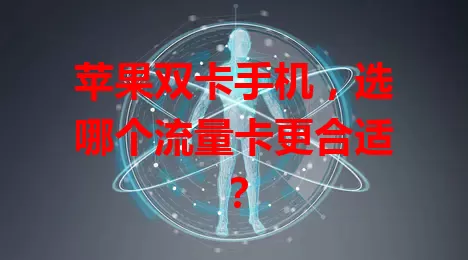 苹果双卡手机，选哪个流量卡更合适？