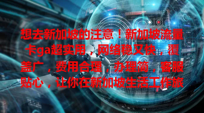 想去新加坡的注意！新加坡流量卡ga超实用，网络稳又快，覆盖广，费用合理，办理简，客服贴心，让你在新加坡生活工作旅行更便捷