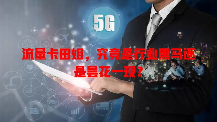流量卡田姐，究竟是行业黑马还是昙花一现？