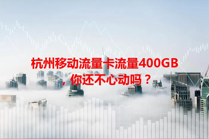 杭州移动流量卡流量400GB，你还不心动吗？