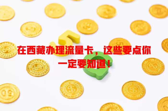 在西藏办理流量卡，这些要点你一定要知道！