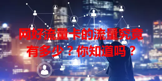 网好流量卡的流量究竟有多少？你知道吗？