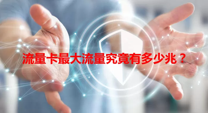 流量卡最大流量究竟有多少兆？