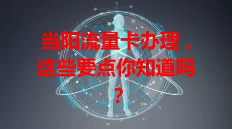 当阳流量卡办理，这些要点你知道吗？