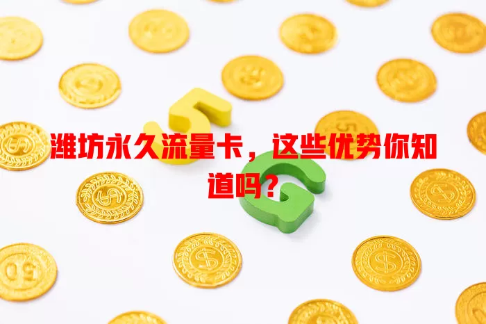 潍坊永久流量卡，这些优势你知道吗？