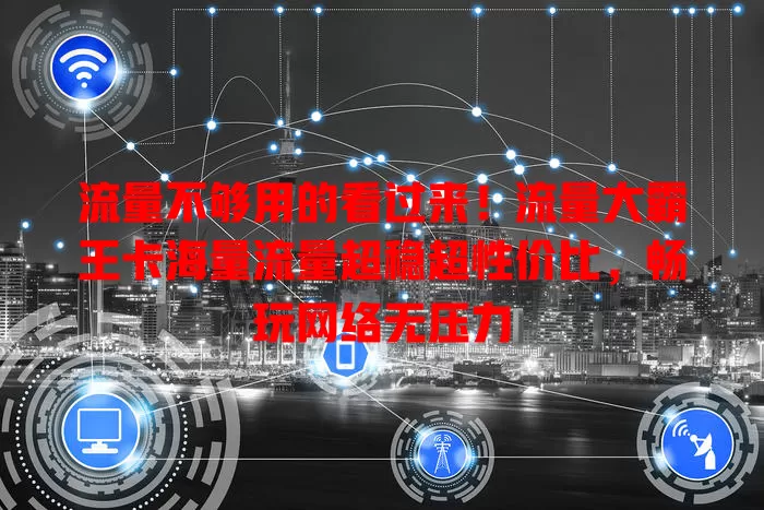 流量不够用的看过来！流量大霸王卡海量流量超稳超性价比，畅玩网络无压力