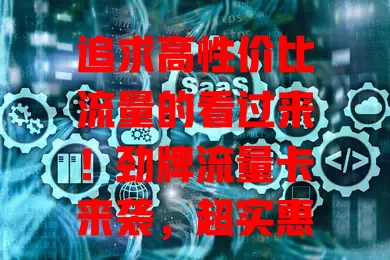 追求高性价比流量的看过来！劲牌流量卡来袭，超实惠还稳定，办理便捷，告别流量焦虑