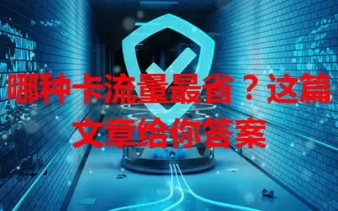 哪种卡流量最省？这篇文章给你答案