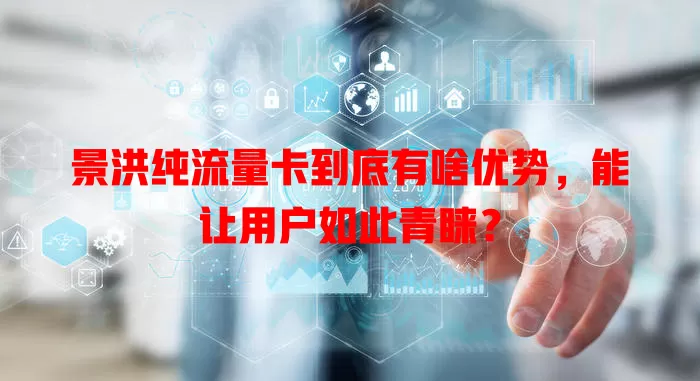 景洪纯流量卡到底有啥优势，能让用户如此青睐？
