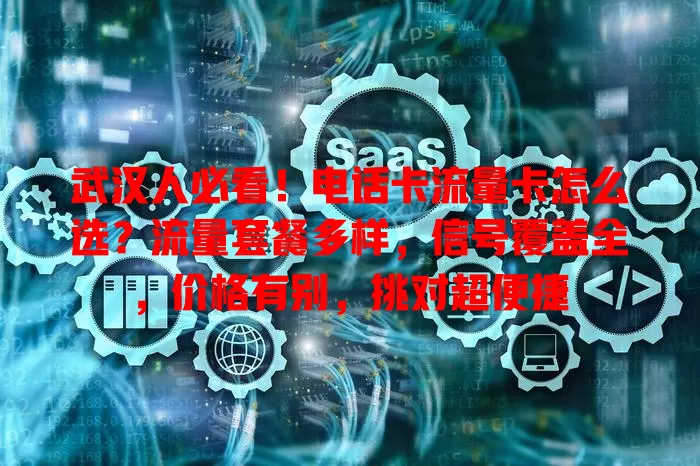 武汉人必看！电话卡流量卡怎么选？流量套餐多样，信号覆盖全，价格有别，挑对超便捷