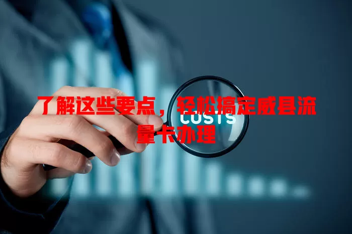 了解这些要点，轻松搞定威县流量卡办理