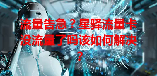 流量告急？星驿流量卡没流量了吗该如何解决？