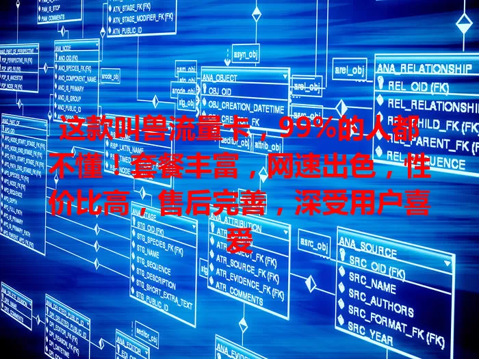 这款叫兽流量卡，99%的人都不懂！套餐丰富，网速出色，性价比高，售后完善，深受用户喜爱