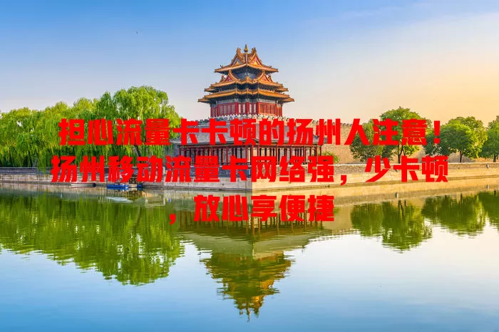 担心流量卡卡顿的扬州人注意！扬州移动流量卡网络强，少卡顿，放心享便捷
