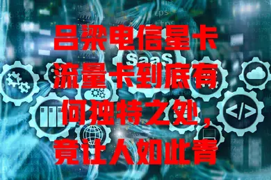 吕梁电信星卡流量卡到底有何独特之处，竟让人如此青睐？