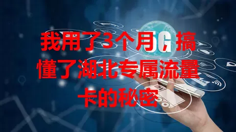 我用了3个月，搞懂了湖北专属流量卡的秘密