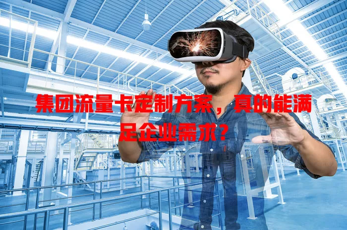 集团流量卡定制方案，真的能满足企业需求？