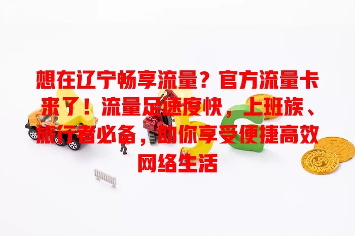 想在辽宁畅享流量？官方流量卡来了！流量足速度快，上班族、旅行者必备，助你享受便捷高效网络生活
