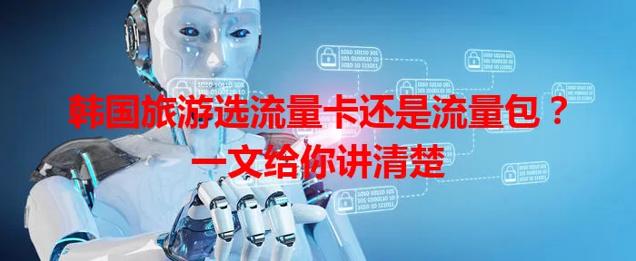 韩国旅游选流量卡还是流量包？一文给你讲清楚