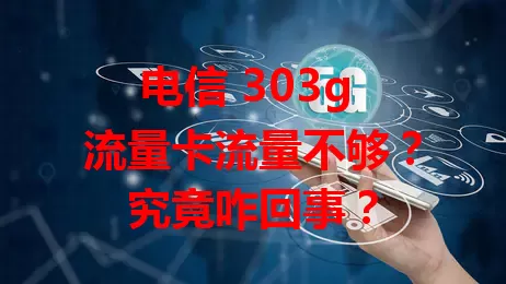 电信 303g 流量卡流量不够？究竟咋回事？