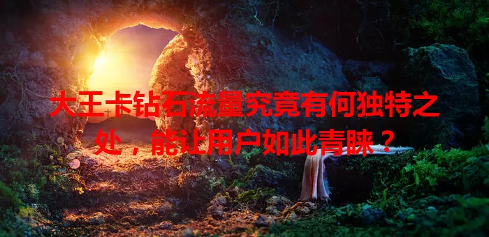 大王卡钻石流量究竟有何独特之处，能让用户如此青睐？