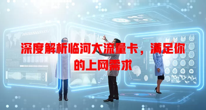深度解析临河大流量卡，满足你的上网需求