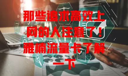 那些追求高效上网的人注意了！雅楠流量卡了解一下