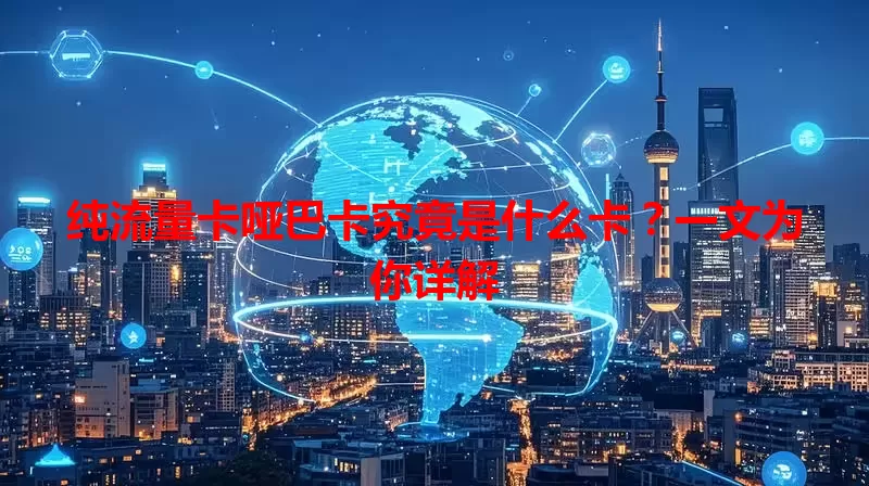 纯流量卡哑巴卡究竟是什么卡？一文为你详解