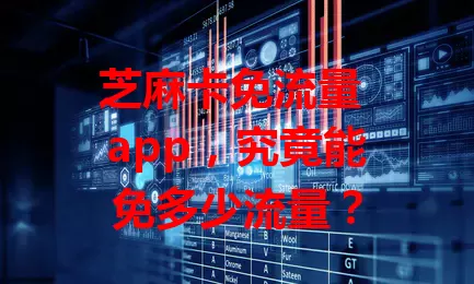 芝麻卡免流量 app，究竟能免多少流量？
