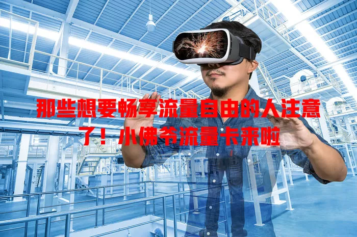 那些想要畅享流量自由的人注意了！小佛爷流量卡来啦