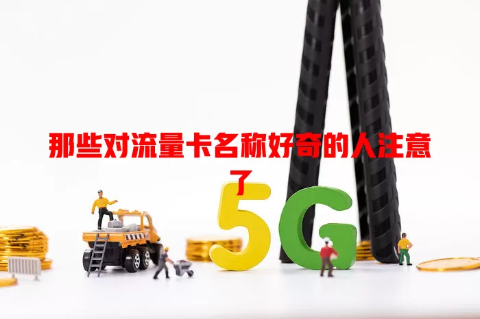 那些对流量卡名称好奇的人注意了