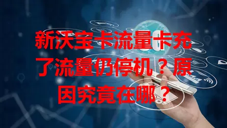 新沃宝卡流量卡充了流量仍停机？原因究竟在哪？