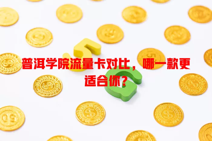 普洱学院流量卡对比，哪一款更适合你？