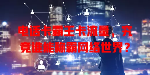 电话卡霸王卡流量，究竟谁能称霸网络世界？
