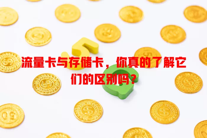 流量卡与存储卡，你真的了解它们的区别吗？