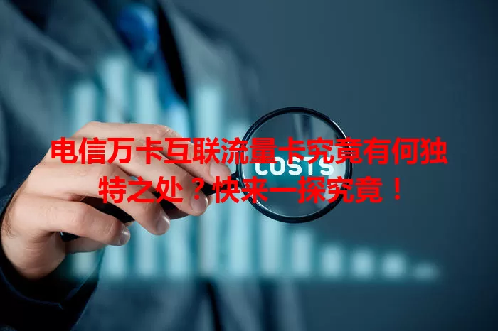 电信万卡互联流量卡究竟有何独特之处？快来一探究竟！