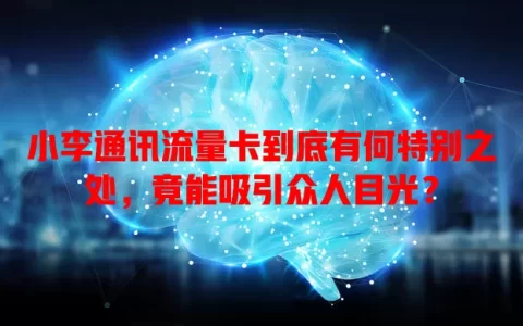 小李通讯流量卡到底有何特别之处，竟能吸引众人目光？