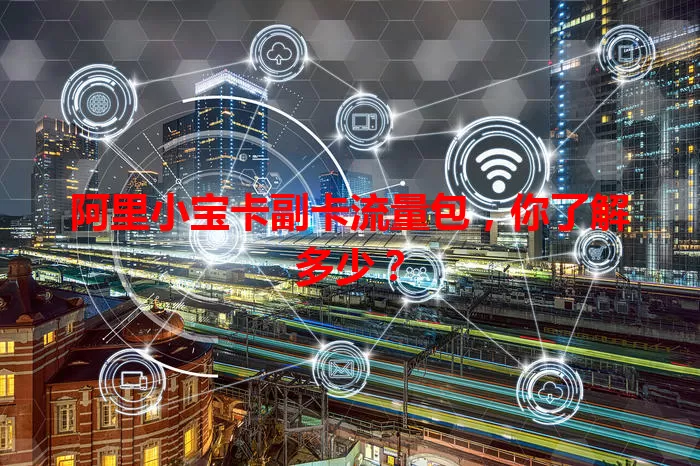 阿里小宝卡副卡流量包，你了解多少？