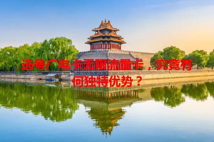 选号广电卡无限流量卡，究竟有何独特优势？