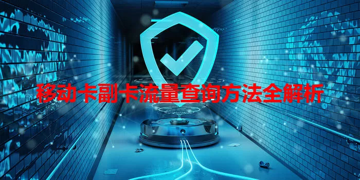 移动卡副卡流量查询方法全解析