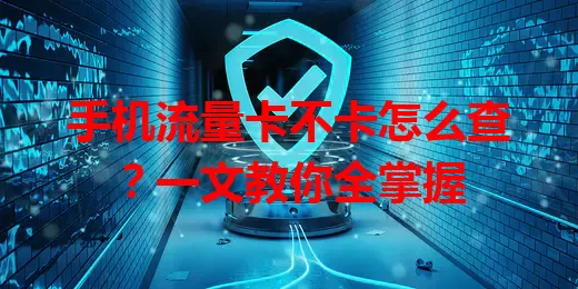 手机流量卡不卡怎么查？一文教你全掌握
