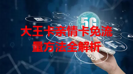 大王卡亲情卡免流量方法全解析