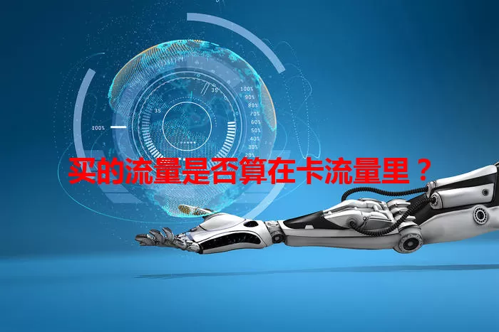 买的流量是否算在卡流量里？