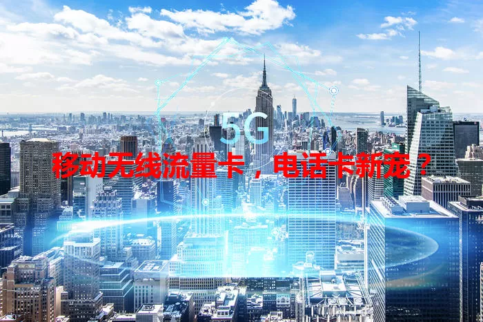移动无线流量卡，电话卡新宠？